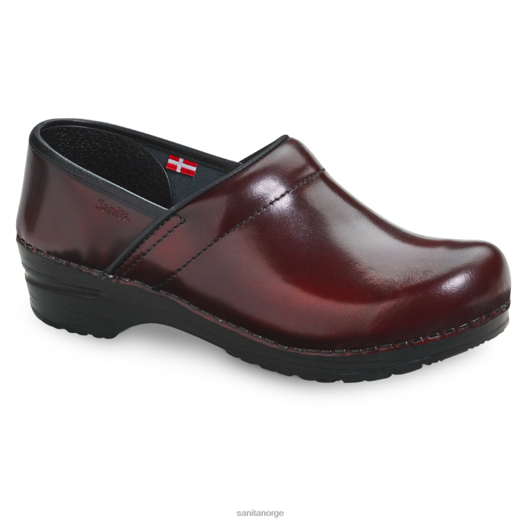 kvinner bordeaux pro cabrio Sanita sko RB0R296