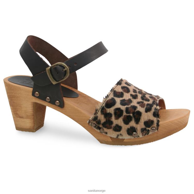 kvinner leopard camilla Sanita sko RB0R2122